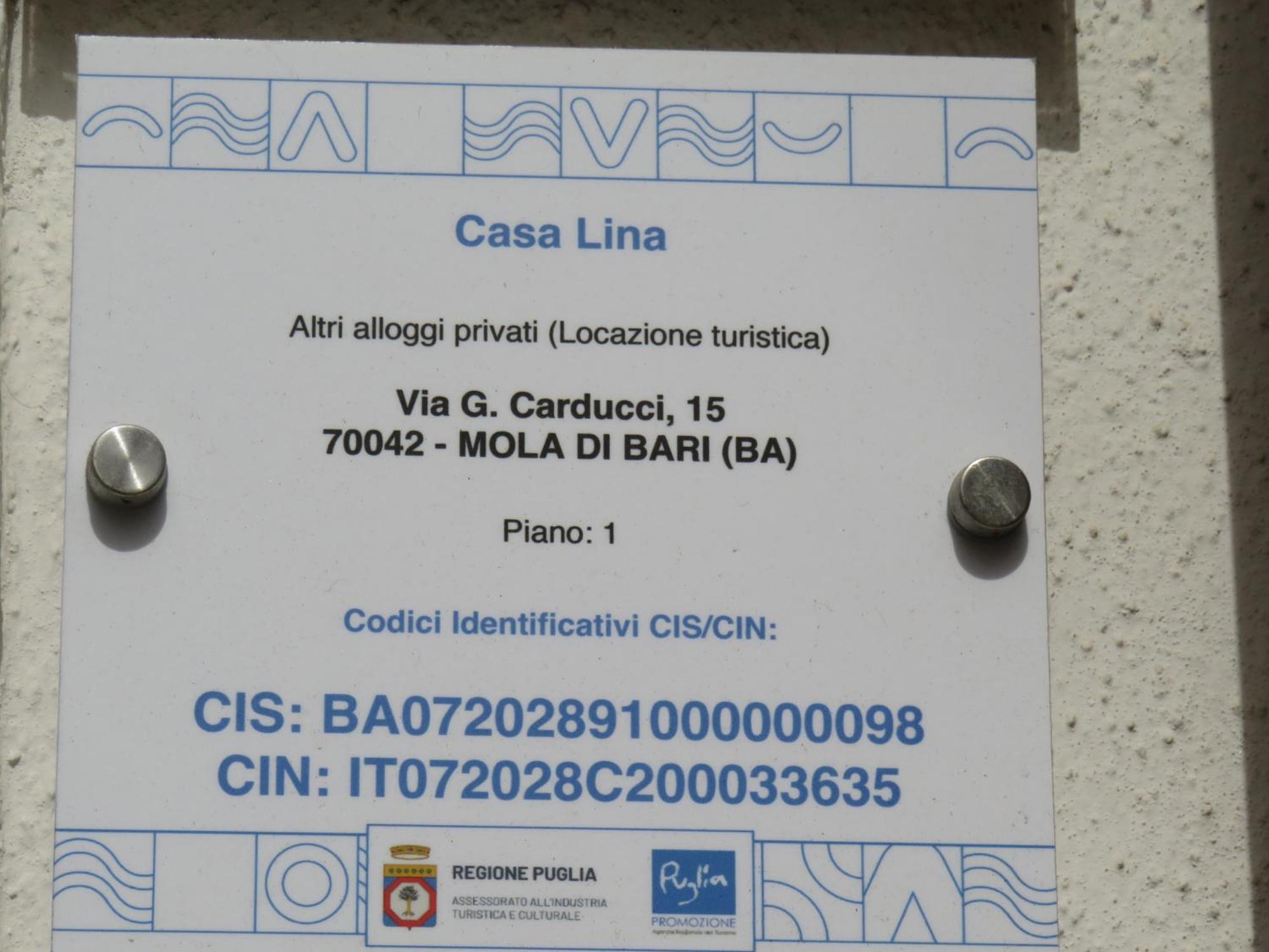 Casa Lina Daire Mola di Bari Dış mekan fotoğraf